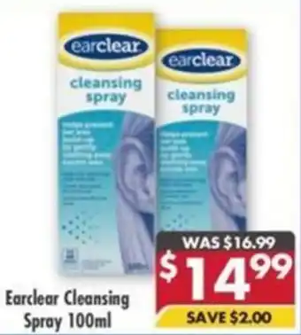 Pharmacy4Less Earclear Cleansing Spray offer