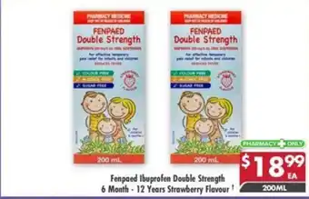 Pharmacy4Less Fenpaed Ibuprofen Double Strength offer