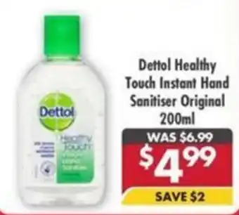 Pharmacy4Less Dettol Healthy Touch Instant Hand Sanitiser Original offer