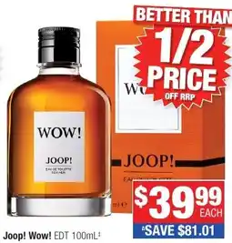 Direct Chemist Outlet Joop! Wow! EDT offer