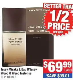 Direct Chemist Outlet Issey Miyake L'Eau D'Issey Wood & Wood Instense offer