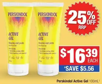 Direct Chemist Outlet Perskindol Active Gel offer