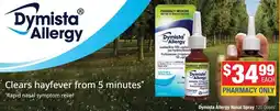 Direct Chemist Outlet Dymista Allergy Nasal Spray 120 Dosest offer