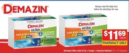 Direct Chemist Outlet Demazin Ultra Cold & Flu + Cough + Immune Defence 24+ offer