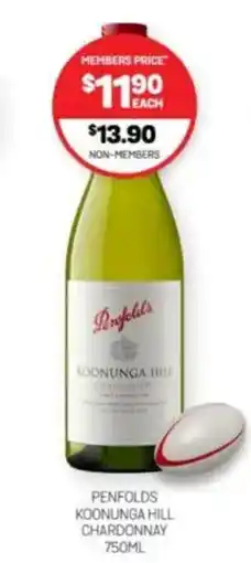 Harry Brown Penfolds koonunga hill chardonnay offer