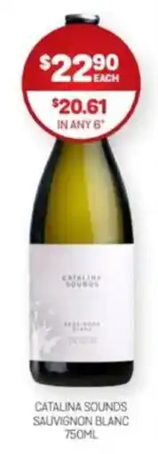 Harry Brown Catalina sounds sauvignon blanc offer