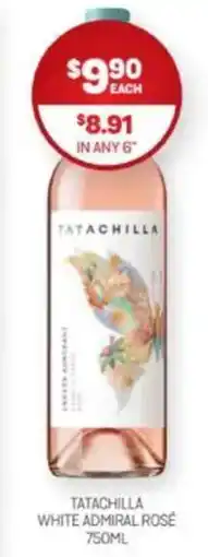 Harry Brown Tatachilla white admiral rosé offer