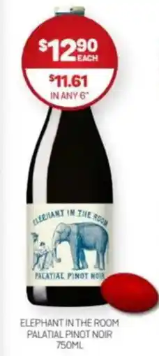 Harry Brown Elephant in the room palatial pinot noir offer