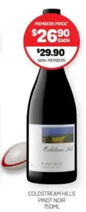 Harry Brown Coldstream hills pinot noir offer