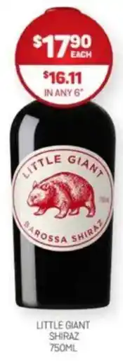 Harry Brown Little giant shiraz offer