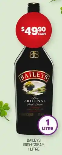 Harry Brown Baileys irish cream offer