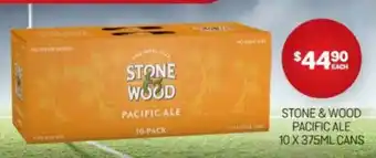 Harry Brown Stone & wood pacific ale offer