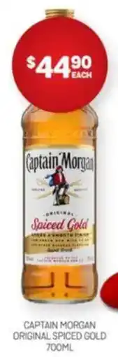 Harry Brown Captain morgan original spiced gold offer