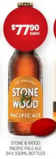 Harry Brown Stone & wood pacific pale ale offer