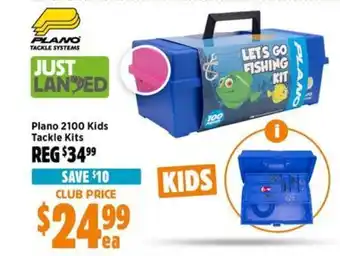 Anaconda Plano 2100 Kids Tackle Kits offer