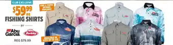 Anaconda Fishing shirts offer