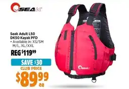 Anaconda Seak Adult L50 DK50 Kayak PFD offer