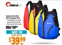 Anaconda Seak L50/L50S MF50 Kayak offer