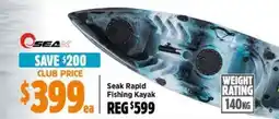 Anaconda Seak Rapid Fishing Kayak offer