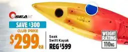 Anaconda Seak Swift Kayak offer