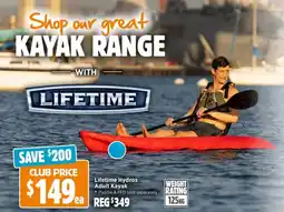 Anaconda Lifetime Hydros Adult Kayak offer