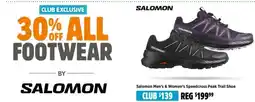 Anaconda Salomon Men's & Women's Speedcross Peak Trail Shoe offer