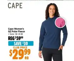 Anaconda Cape Women's QZ Polar Fleece offer