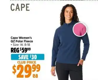 Anaconda Cape Women's QZ Polar Fleece offer