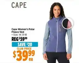 Anaconda Cape Women's Polar Fleece Vest offer