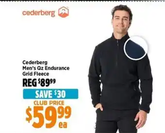 Anaconda Men's Qz Endurance Grid Fleece offer