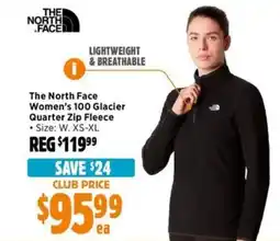 Anaconda The North Face Women's 100 Glacier Quarter Zip Fleece offer