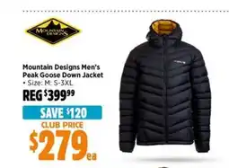 Anaconda Mountain Designs Men's Peak Goose Down Jacket offer