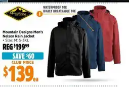 Anaconda Mountain Designs Men's Nelson Rain Jacket offer