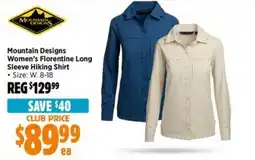 Anaconda Mountain Designs Women's Florentine Long Sleeve Hiking Shirt offer