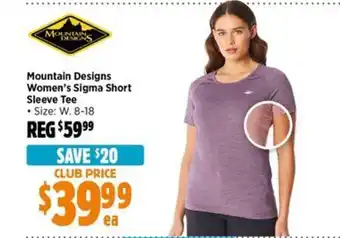 Anaconda Mountain Designs Women's Sigma Short Sleeve Tee offer