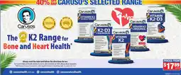 Direct Chemist Outlet The K2 Range for Bone and Heart Health offer