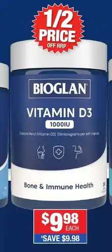 Direct Chemist Outlet Vitamin D3 offer