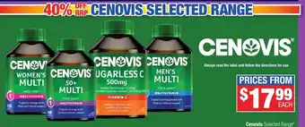 Direct Chemist Outlet Cenovis offer