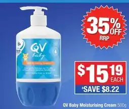 Direct Chemist Outlet QV Baby Moisturising Cream offer