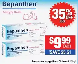 Direct Chemist Outlet Bepanthen Nappy Rash Ointment offer