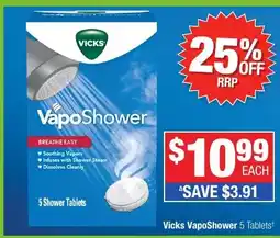 Direct Chemist Outlet Vicks VapoShower offer