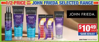 Direct Chemist Outlet John Frieda offer