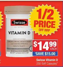 Direct Chemist Outlet Swisse Vitamin D offer