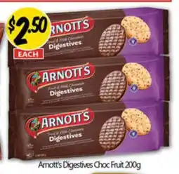 NQR Amott's Digestives Choc Fruit offer