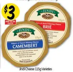 NQR Jindi Cheese Varieties offer