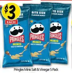 NQR Pringles Minis Salt & Vinegar offer