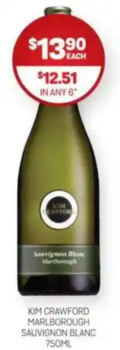 Harry Brown Kim crawford marlborough sauvignon blanc offer