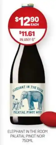 Harry Brown Elephant in the room palatial pinot noir offer