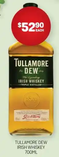 Harry Brown Tullamore dew irish whiskey offer