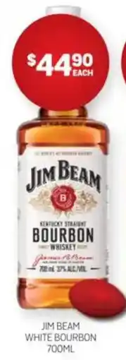 Harry Brown Jim beam white bourbon offer